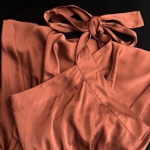 MINKPINK Burnt Orange Maxi Dress